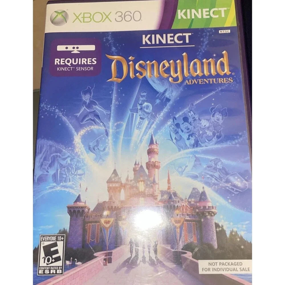 Kinect Disneyland Adventures Xbox 360 Disc FAST SHIPPING
